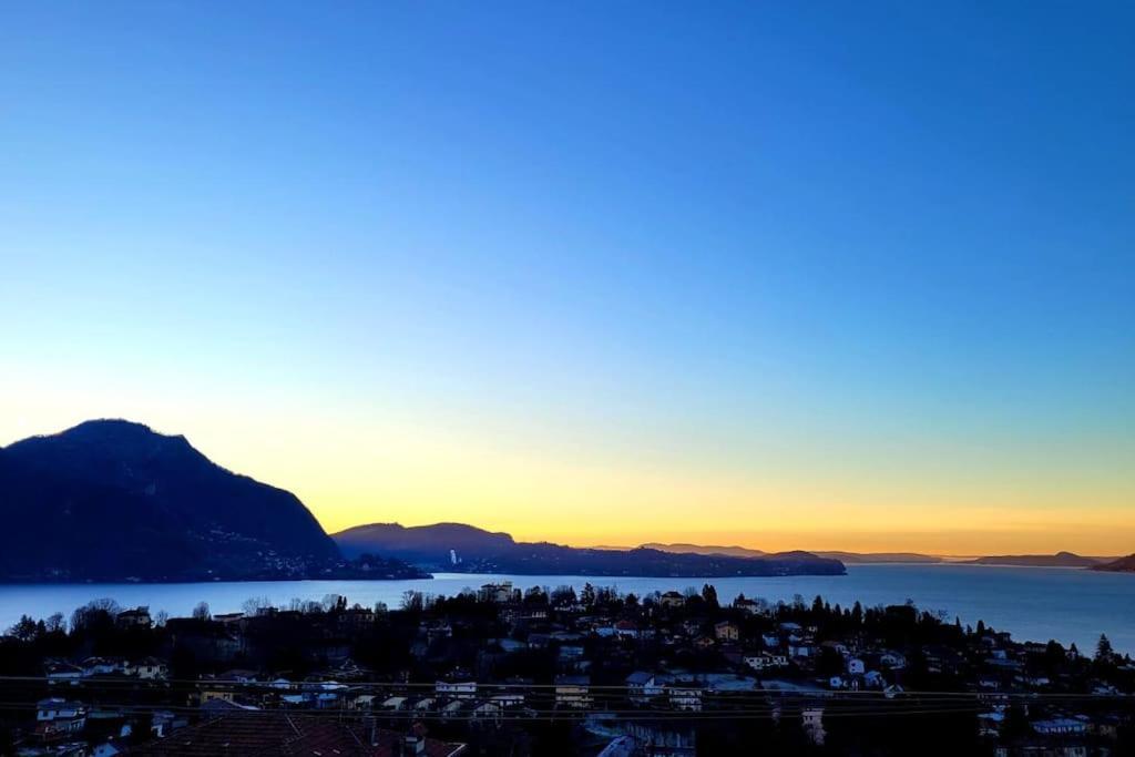Overlooking Lago Maggiore Verbania Esterno foto